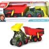 Dickie ABC Fendti Tractor met graafbak + Trailer> 4 Wielen