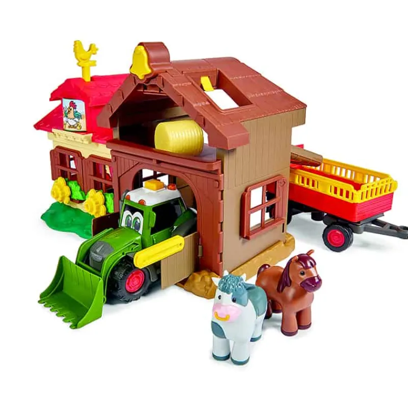 Dickie Toys Dickie ABC Happy boerderij met tractor> Speelsets|4 Wielen