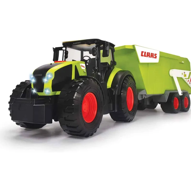 Dickie CLAAS Tractor + Trailer met dumpfunctie> 4 Wielen