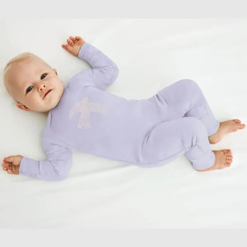 DIM Kids pyjama met rits birds parme> Babykleding En Textiel