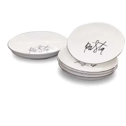 Dinner Set Pasta Borden 5 stuks> Eetservies