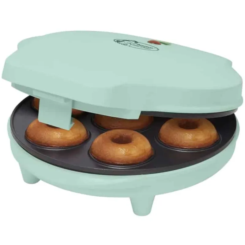 Bestron Donut Maker 6 Stuks 700W Mint> Koken & Bakken|Keuken