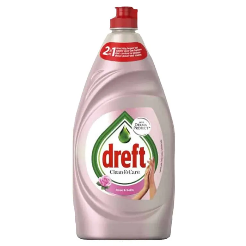 Dreft afwas Rose&Satin (383ml)> Poetsproducten