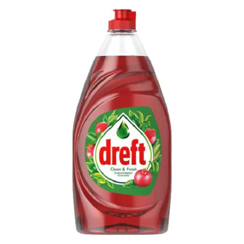 Dreft afwasmiddel Clean & Fresh – Granaatappel (800ml)> Poetsproducten