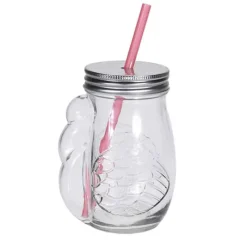 Drinkglas met rietje (14cm)><noscript><img width=