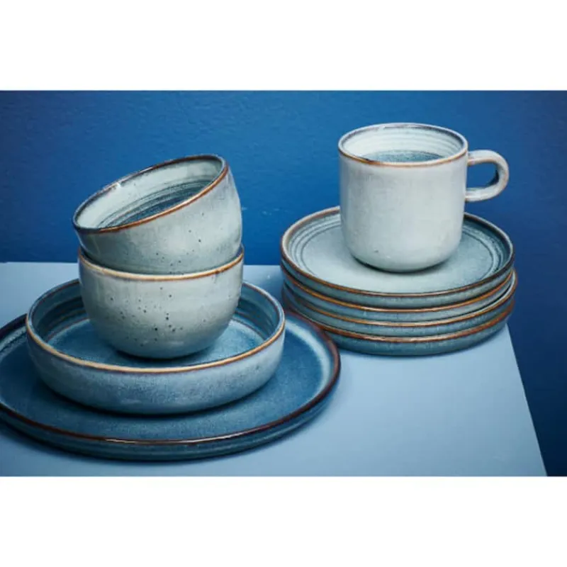 ONA Duna schotel ø14,5cm blauw> Eetservies