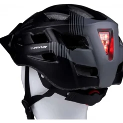 Dunlop Fietshelm Medium met Led 55-58cm> Veilig Naar School|Fiets & Auto