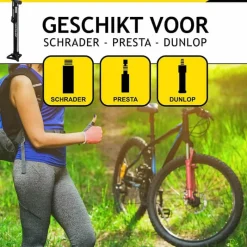 Maxxus Dunlop Fietspomp staand (ø35mm, H62cm)><noscript><img width=