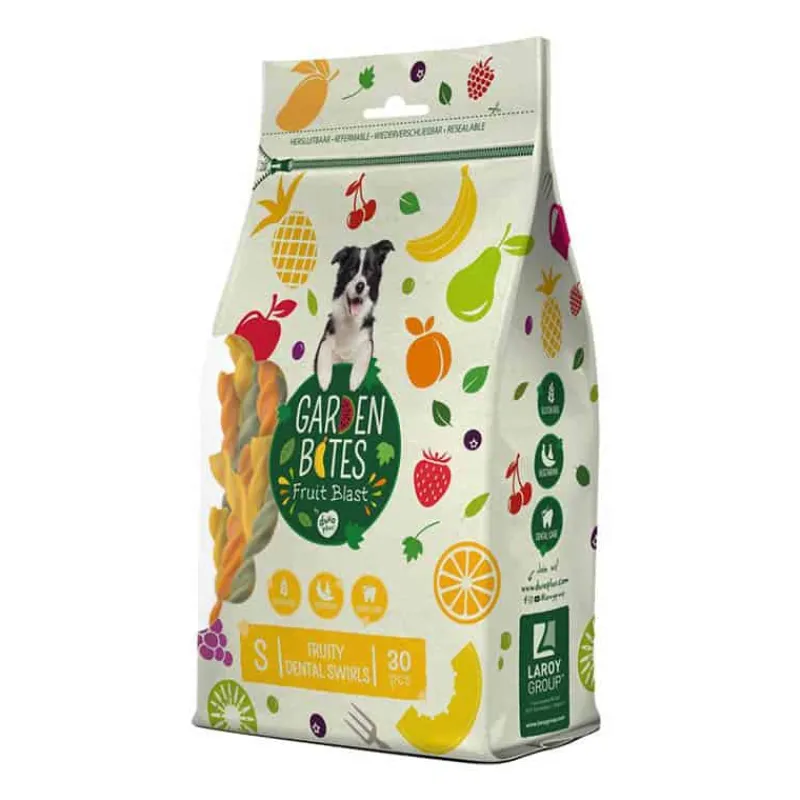 Duvo+ Garden Bites Dental Swirls (13cm) 30st> Hond