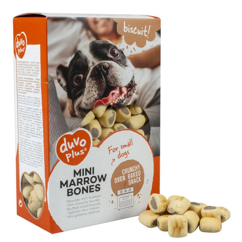 Duvo+ Mini-mergpijpjes 500g> Hond