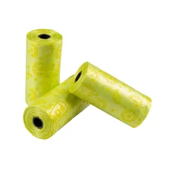 Duvo+ poepzakjes (4×10 stuks) Spice limoen> Hond