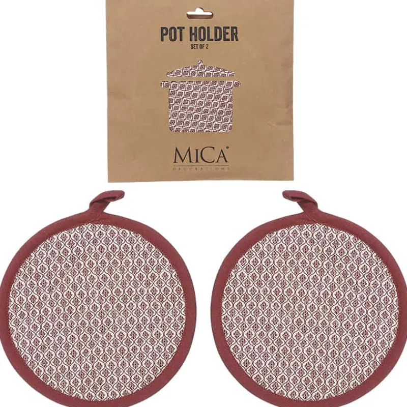 Eadhi pannenlap bruin 20cm – 2 stuks> Koken & Bakken|Keuken