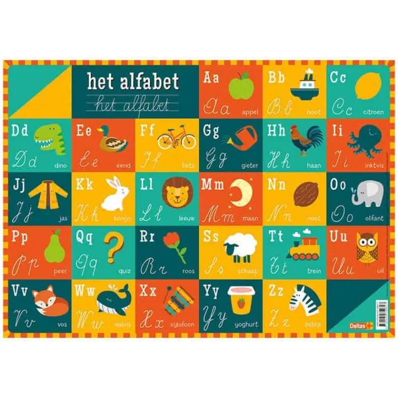 Deltas Educatieve onderleggers – alfabet / wiskunde / wetenschappen> Lunch|Educatief