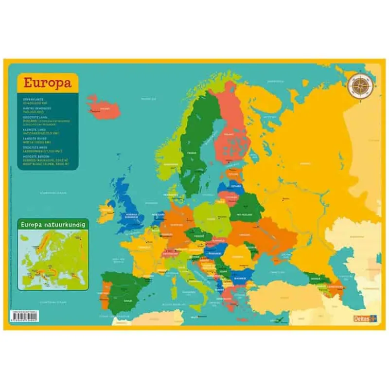 Deltas Educatieve onderleggers – aardrijkskunde / zonnestelsel> Lunch|Educatief