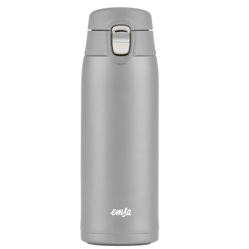 Emsa drinkbus vacuum (0,4L) grey> Lunch