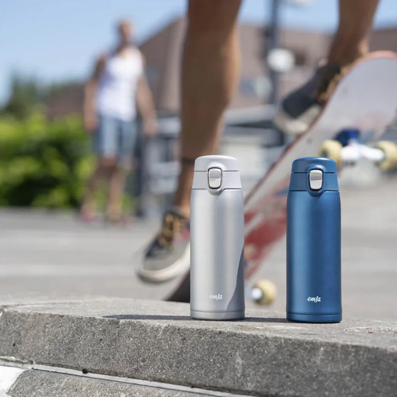 Emsa drinkbus vacuum (0,4L) grey> Lunch