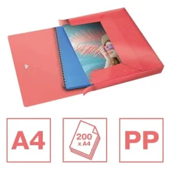 Esselte Documentenbox PP 25mm (A4) koraalkleur><noscript><img width=