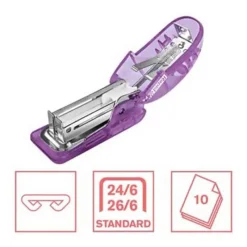 Esselte F4 Nietmachine (10 vel) lavendelkleur> Bureaumateriaal