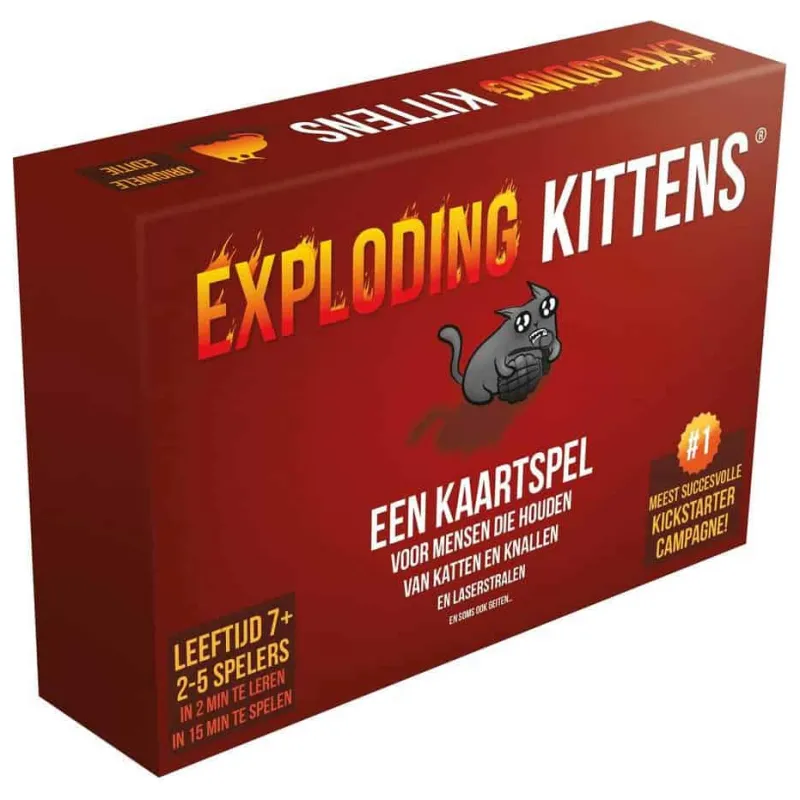 Exploding Kittens basisspel> Gezelschapspel