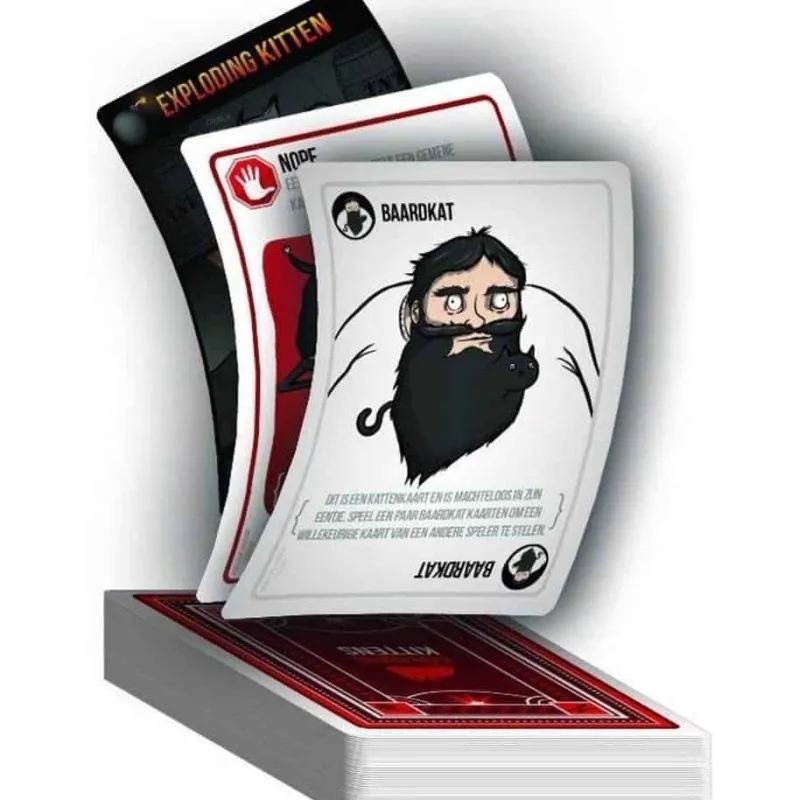 Exploding Kittens basisspel> Gezelschapspel