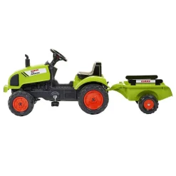 Falk Traktor met aanhangwagen “Claas Arion 410” (2-4 jaar)><noscript><img width=