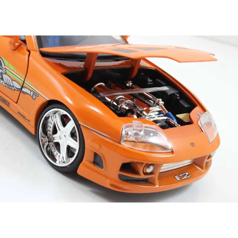 Fast & Furious 1995 Toyota Supra 1:2 oranje> 4 Wielen