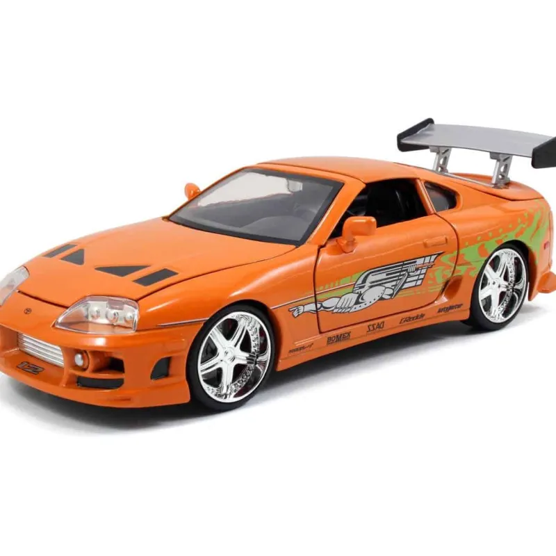 Fast & Furious 1995 Toyota Supra 1:2 oranje> 4 Wielen
