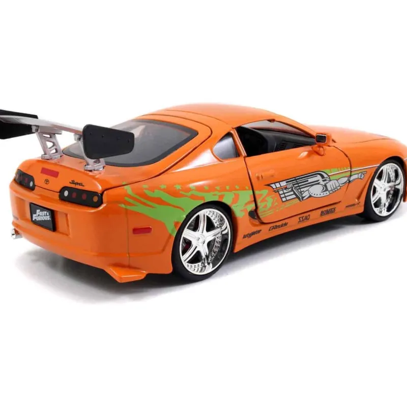 Fast & Furious 1995 Toyota Supra 1:2 oranje> 4 Wielen