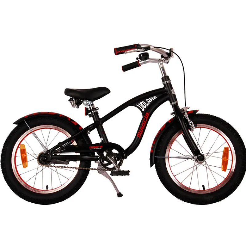 Kubbinga, Volare Fiets jongens 16″ Volare Miracle Cruiser mat zwart> Fiets & Auto|Fiets & Sport