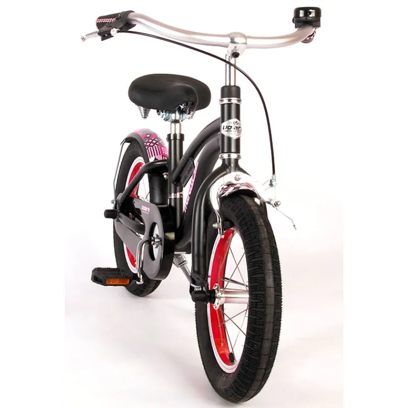 Kubbinga, Volare Fiets meisjes 14″ Volare Miracle Cruiser mat zwart> Fiets & Auto|Fiets & Sport
