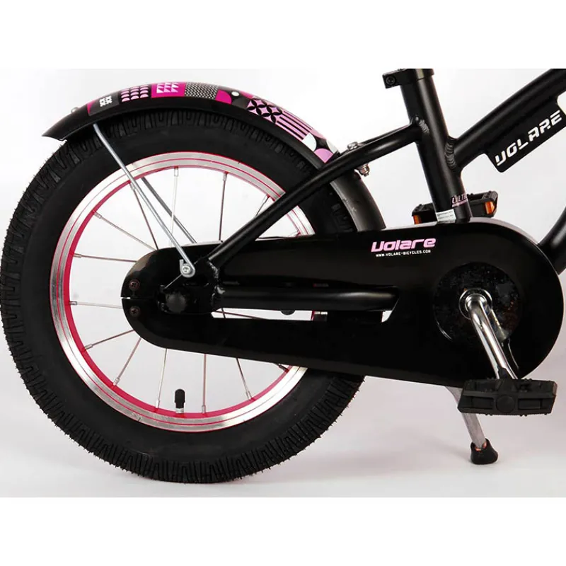 Kubbinga, Volare Fiets meisjes 14″ Volare Miracle Cruiser mat zwart> Fiets & Auto|Fiets & Sport