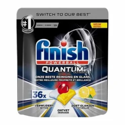 Finish Powerbal quantum ultimate 36 tabs> Hygiëne|Poetsproducten