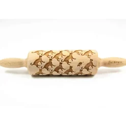 Folkroll deegrol (23cm) hout – Cats> Koken & Bakken|Keuken