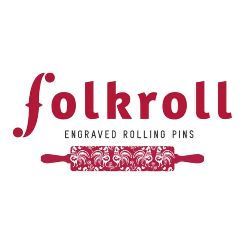 Folkroll deegrol (23cm) hout – Cats> Koken & Bakken|Keuken
