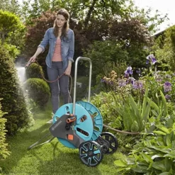 Gardena Slangenwagen Aquaroll flex met 25m 5/8 gemonteerd></noscript> Gereedschap
