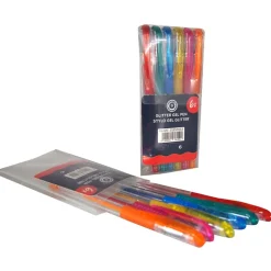 Star Glitter gelpennen (6 stuks)> Schrijven & Tekenen