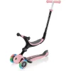 Maple Leaf Globber Go-Up met lichten, plooibaar, pastel roze> Fiets & Sport