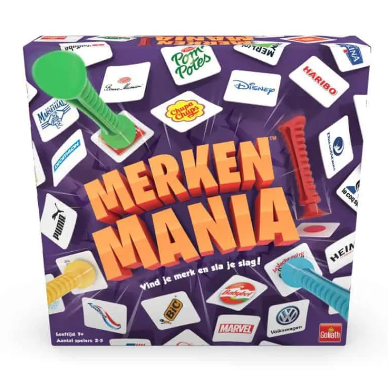 Goliath Merkenmania> Gezelschapspel