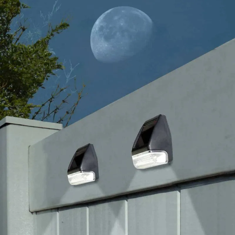 Grundig Solar Muurlamp 2 stuks (66x40x70mm)> Verlichting