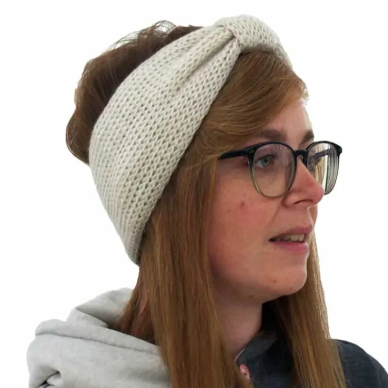 Haarband gebreid> Kleding