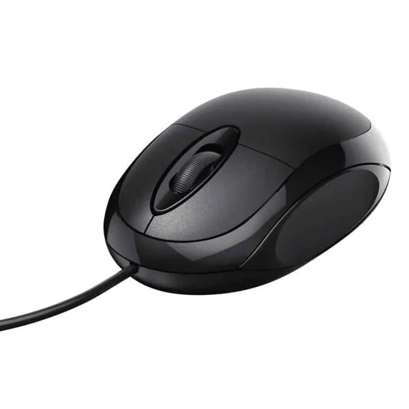 Hama optische muis MC-100 (3 knoppen) zwart> Pc & Electronica