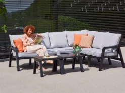 Hartman Ibiza Hoeksalon in Royal Grey><noscript><img width=