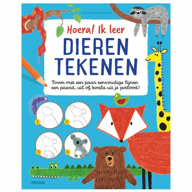 Delta Hoera! Ik leer dieren tekenen> Boeken & Strips
