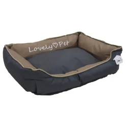 Huisdier mand (44x34x15cm) zwart/bruin> Kat|Hond