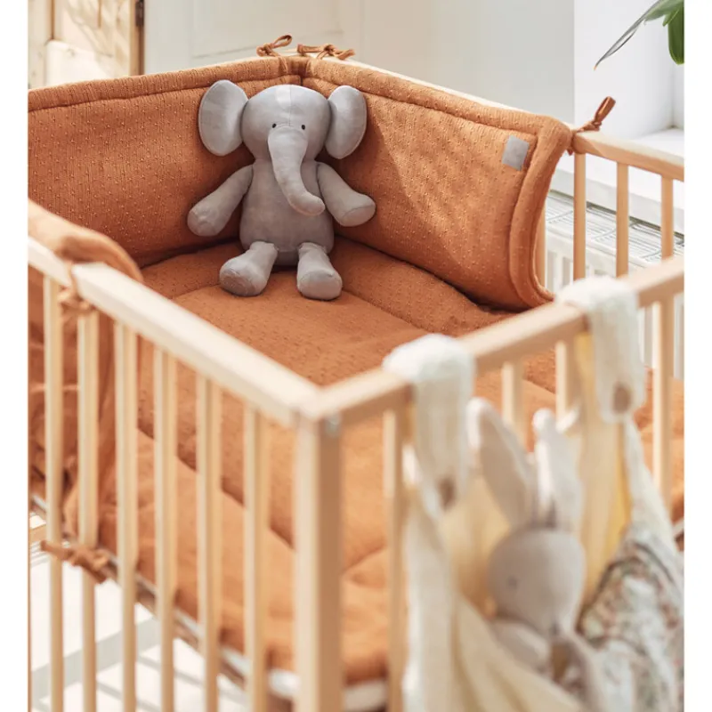 Jollein bed/boxbumper caramel (180x35cm)> Babypark & Bed