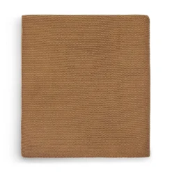 Jollein Deken (100x150cm) caramel ledikant basic knit> Babypark & Bed
