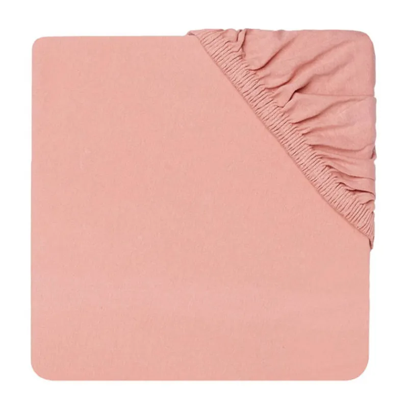 Jollein Hoeslaken (60x120cm) jersey rosewood> Babypark & Bed