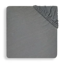 Jollein Hoeslaken (60x120cm) jersey stone grey> Babypark & Bed