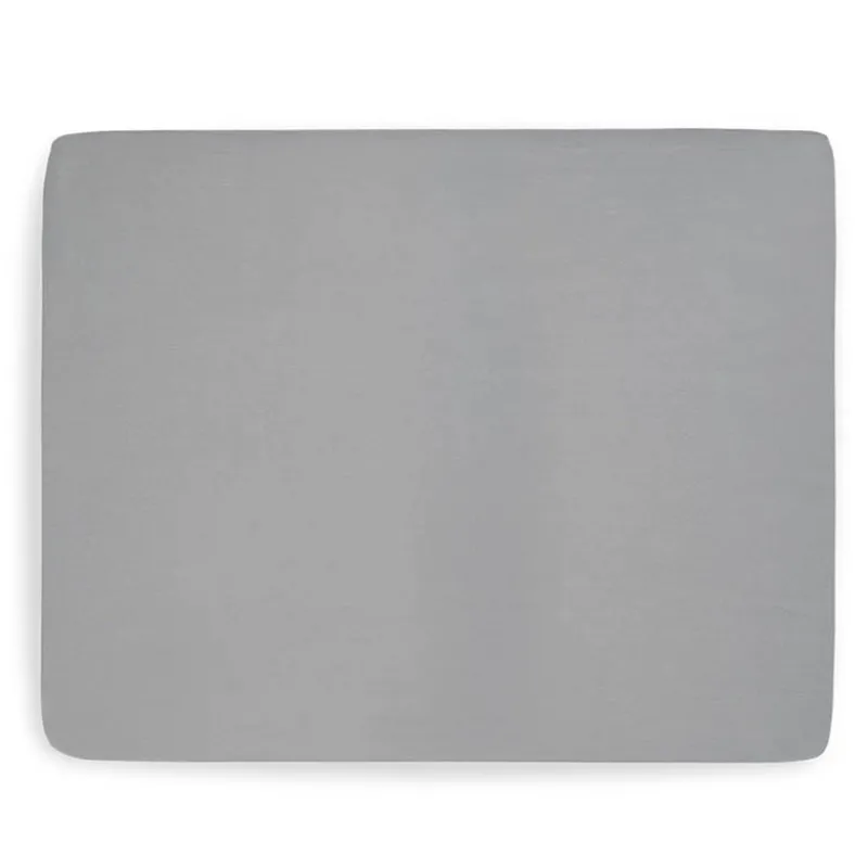 Jollein Hoeslaken (75x95cm) jersey storm grey> Babypark & Bed