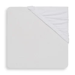 Jollein Hoeslaken (60x120cm) jersey wit> Babypark & Bed